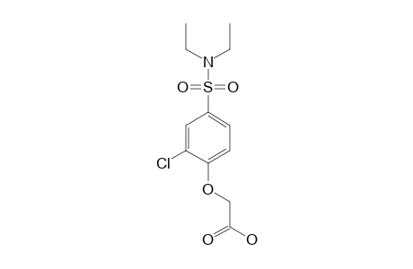 [2-chloro-4-(diethylsulfamoyl)phenoxy]acetic acid