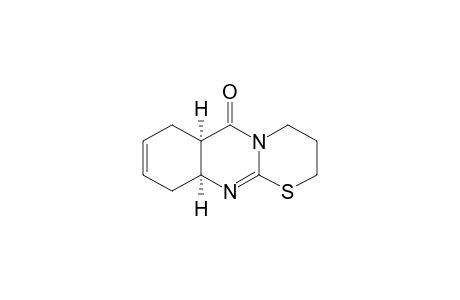 cis-(6aR,10aS)-3,4,6a,7,10,10a-hexahydro-2H-[1,3]thiazino[2,3-b]quinazolin-6-one