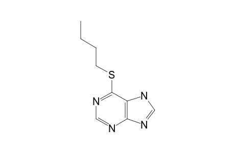 6-(butylthio)purine