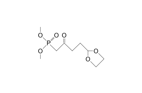 trans-Dimethyl [4-(1,3-Dioxoan-2-yl)-2-oxobutyl]phosphonate