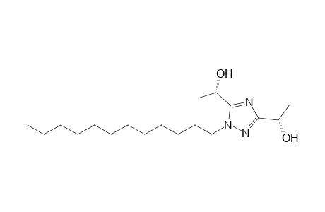 (1S)-1-[1-dodecyl-5-[(1S)-1-hydroxyethyl]-1,2,4-triazol-3-yl]ethanol