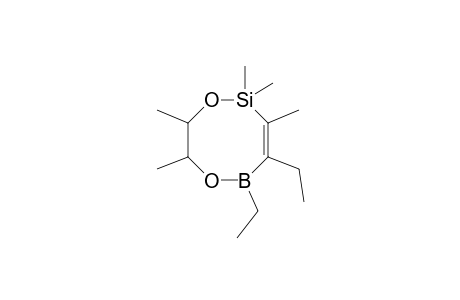 MESO-4,5-DIETHYL-2,2,3,7,8-PENTAMETHYL-1,6-DIOXA-2-SILA-5-BORA-3-CYCLOOCTENE