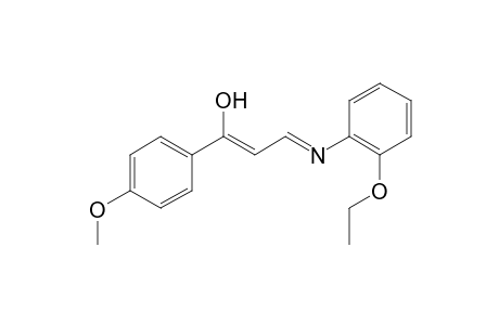 (1Z,3E)-3-[(2-Ethoxyphenyl)imino]-1-(4-methoxyphenyl)-1-propen-1-ol