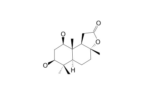 1.beta.,3.beta.-Dihydroxy-sclareolide