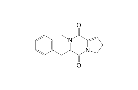 3-(benzyl)-2-methyl-6,7-dihydro-3H-pyrrolo[2,1-f]pyrazine-1,4-quinone