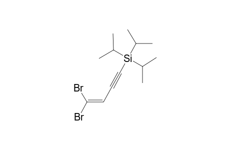 1,1-Dibromo-4-(tri-isopropylsilyl)but-1-en-3-yne