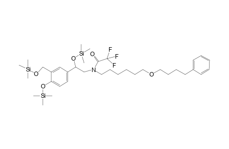 Salmeterol, N-TFA, O,O',O''-tris-TMS