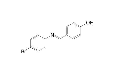 p-[N-(p-bromophenyl)formimidoyl]phenol