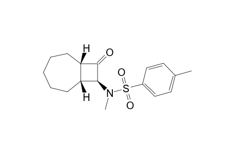 (1S,7R,9S)-9-(methyltosylamino)bicyclo[5.2.0]nonan-8-one