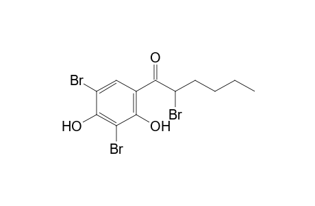 2',4'-dihydroxy-2,3',5'-tribromohexanophenone