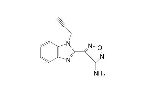 4-[1-(2-propynyl)-1H-benzimidazol-2-yl]-1,2,5-oxadiazol-3-amine