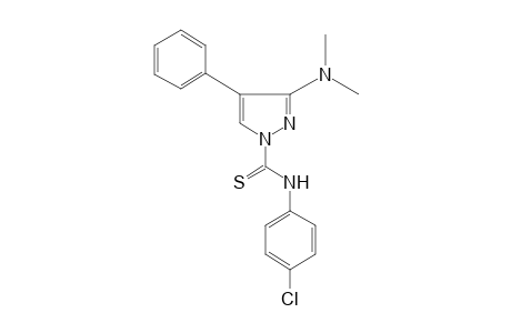 4'-CHLORO-3-(DIMETHYLAMINO)-4-PHENYLTHIOPYRAZOLE-1-CARBOXANILIDE