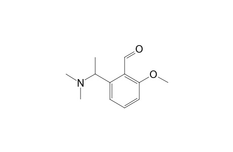 2-(1-dimethylaminoethyl)-6-methoxybenzaldehyde