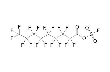 PERFLUOROPELARGONIC AND FLUOROSULPHONIC ACIDS MIXED ANHYDRIDE