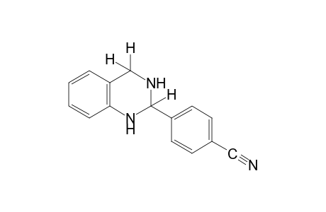 p-(1,2,3,4-tetrahydro-2-quinazolinyl)benzonitrile