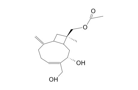 (1S,9R,11S)-14,7-HYDROXY-12-ACETOXYCARYOPHYLLA-2(15),5Z-DIEN