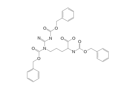 L-N5-(CARBOXYAMIDINO)-N2,N5-DICARBOXYORNITHINE, N2,N5,N5-TRIBENZYL ESTER