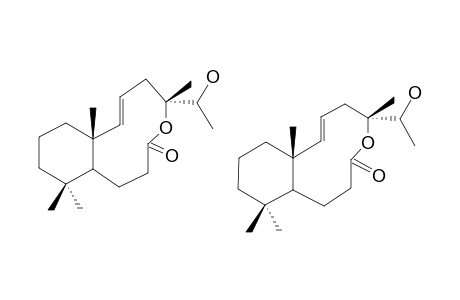 (E)-(14RS)-14-HYDROXY-17-NOR-8,9-SECOLABD-9(11)-EN-8,13-OLIDE