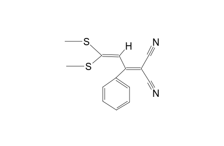 2-CYANO-3-PHENYL-5,5-BIS-(METHYLTHIO)-PENTA-2,4-DIENENITRILE