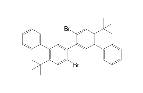 2,2'-Dibromo-5,5'-diphenyl-4,4'-di-tert-butylbiphenyl