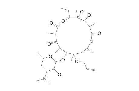 3-O-DESCLADINOSYL-3-OXO-6-O-ALLYL-8A-AZA-8A-HOMOERYTHROMYCIN_A