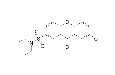 9H-xanthene-2-sulfonamide, 7-chloro-N,N-diethyl-9-oxo-