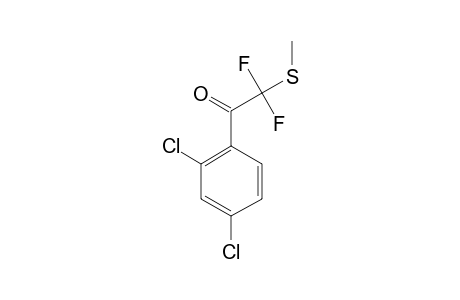 2',4'-DICHLORO-ALPHA,ALPHA-DIFLUORO-ALPHA-(METHYLTHIO)-ACETOPHENONE