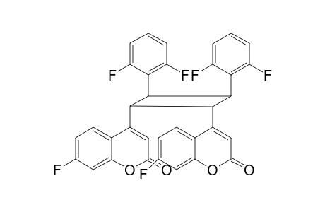 4-(2,6-Difluorostyryl)-7-fluorocoumarin dimer