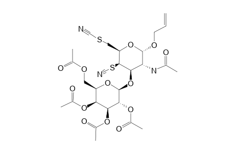 ALLYL-TETRA-O-ACETYL-BETA-D-GALACTOPYRANOSYL-(1->3)-2-ACETAMIDO-4,6-DI-THIOCYANATO-2,4,6-TRIDEOXY-ALPHA-D-GALACTOPYRANOSIDE