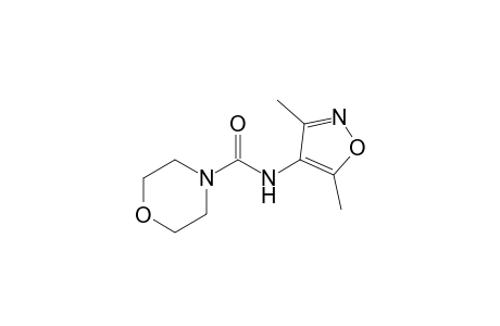 N-(3,5-dimethyl-4-isoxazolyl)-4-morpholinecarboxamide