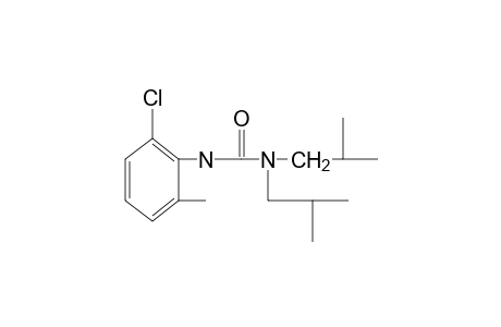 3-(6-chloro-o-tolyl)-1,1-diisobutylurea