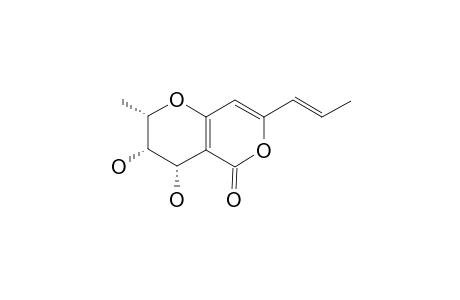 (2S,3S,4S)-1-PROPENYL-3,4-DIHYDRO-3,4-DIHYDROXY-2-METHYL-2H,5H-PYRANO-[4,3-B]-PYRAN-5-ONE