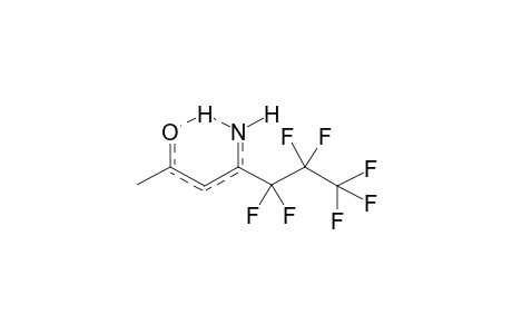 METHYL-BETA-PERFLUOROPROPYL-BETA-AMINOVINYLKETONE