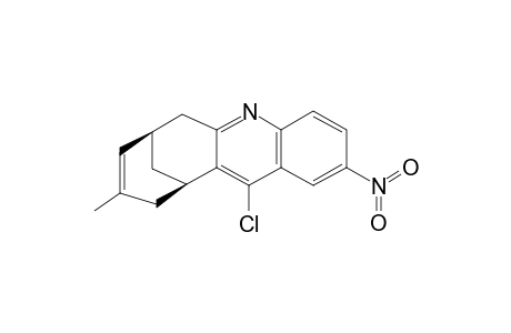 12-CHLORO-9-METHYL-2-NITRO-6,7,10,11-TETRAHYDRO-7,11-METHANO-CYCLOOCTA-[B]-QUINOLINE