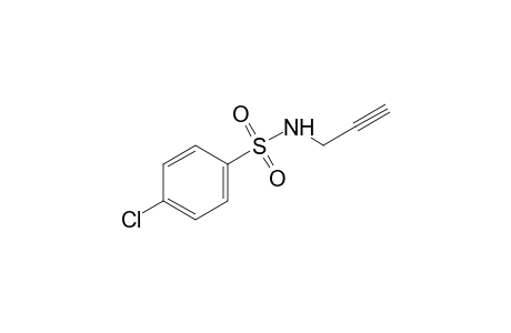 p-chloro-N-(2-propynyl)benzenesulfonamide