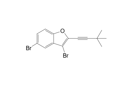 3,5-dibromo-2-(3,3-dimethylbut-1-ynyl)-1-benzofuran