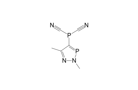 4-DICYANOPHOSPHINO-2,5-DIMETHYL-2H-1,2,3-SIGMA(2)-DIAZAPHOSPHOLE