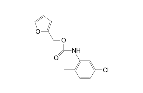 5-chloro-2-methylcarbanilic acid, furfuryl ester