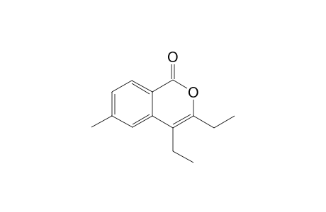 3,4-Diethyl-6-methyl-1H-isochromen-1-one