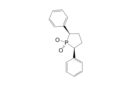 1-Hydroxy-(cis)-2,5-diphenyl-1-.lambda.(5)-phospholan-1-one