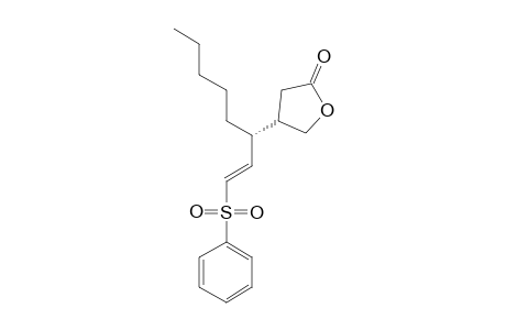 (1'R*,2'E,3R*)-3-[3'-(PHENYLSULFONYL)-1'-PENTYL-PROP-2'-ENYL]-BUTAN-4-OLIDE