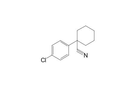 Cyclohexanecarbonitrile, 1-(p-chlorophenyl)-