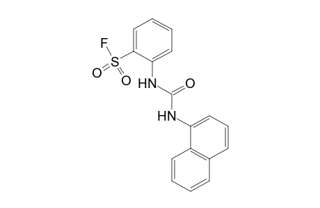 o-[3-(1-naphthyl)ureido]benzenesulfonyl fluoride