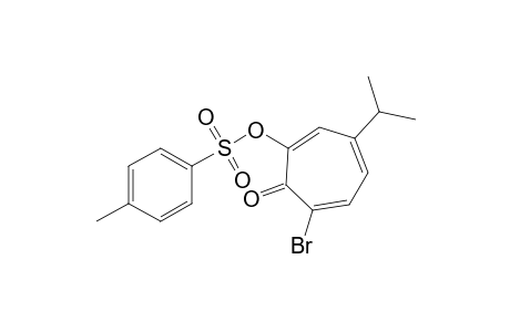 7-Bromo-4-isopropyl-2-(4-tolylsulfonyloxy)tropone