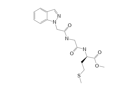 1-ACETYL-1H-INDAZOLE-L-GLYCYL-L-METHIONINE-METHYLESTER