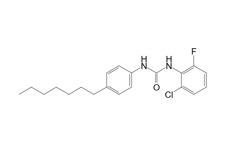 2-chloro-6-fluoro-4'-heptylcarbanilide