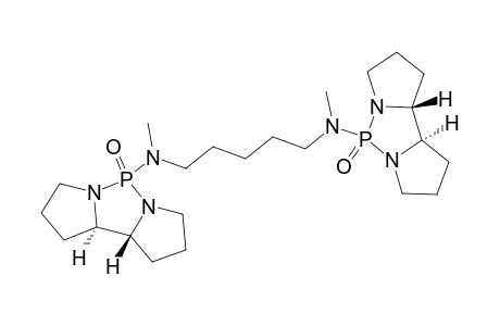 N,N'-DIMETHYL-N,N'-BIS-[(3A'R,4'AR)-7'-OXOOCTAHYDRO-6'A,7'A-DIAZA-7'-PHOSPHACYCLOPENTA-[A]-PENTALENE-7'-YL]-PENTANE-1,5-DIAMINE