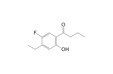 4'-ethyl-5'-fluoro-2'-hydroxybutyrophenone