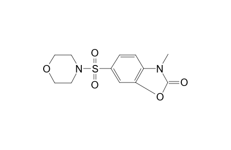 3-Methyl-6-(morpholine-4-sulfonyl)-3H-benzooxazol-2-one