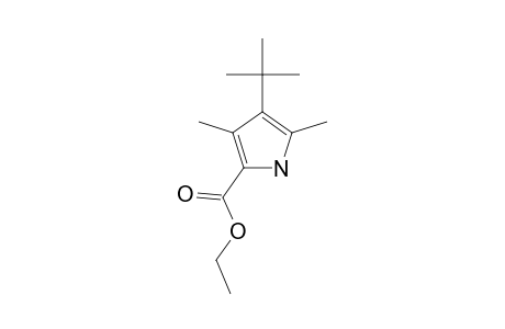 ETHYL-4-TERT.-BUTYL-3,5-DIMETHYL-1H-PYRROLE-2-CARBOXYLATE